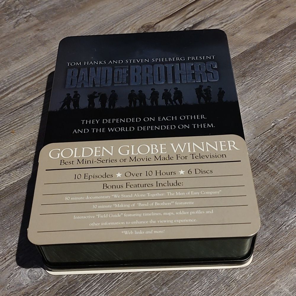 Band of Brothers  DVD  6 disc set  Opened but never watched